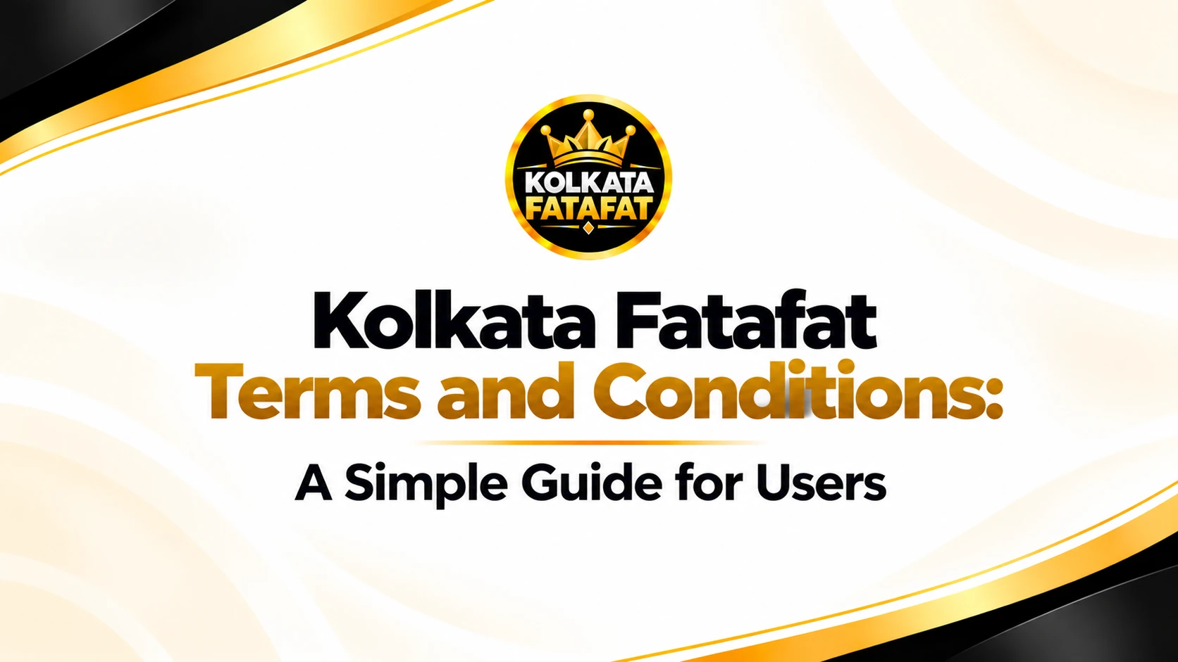 Kolkata Fatafat terms and conditions