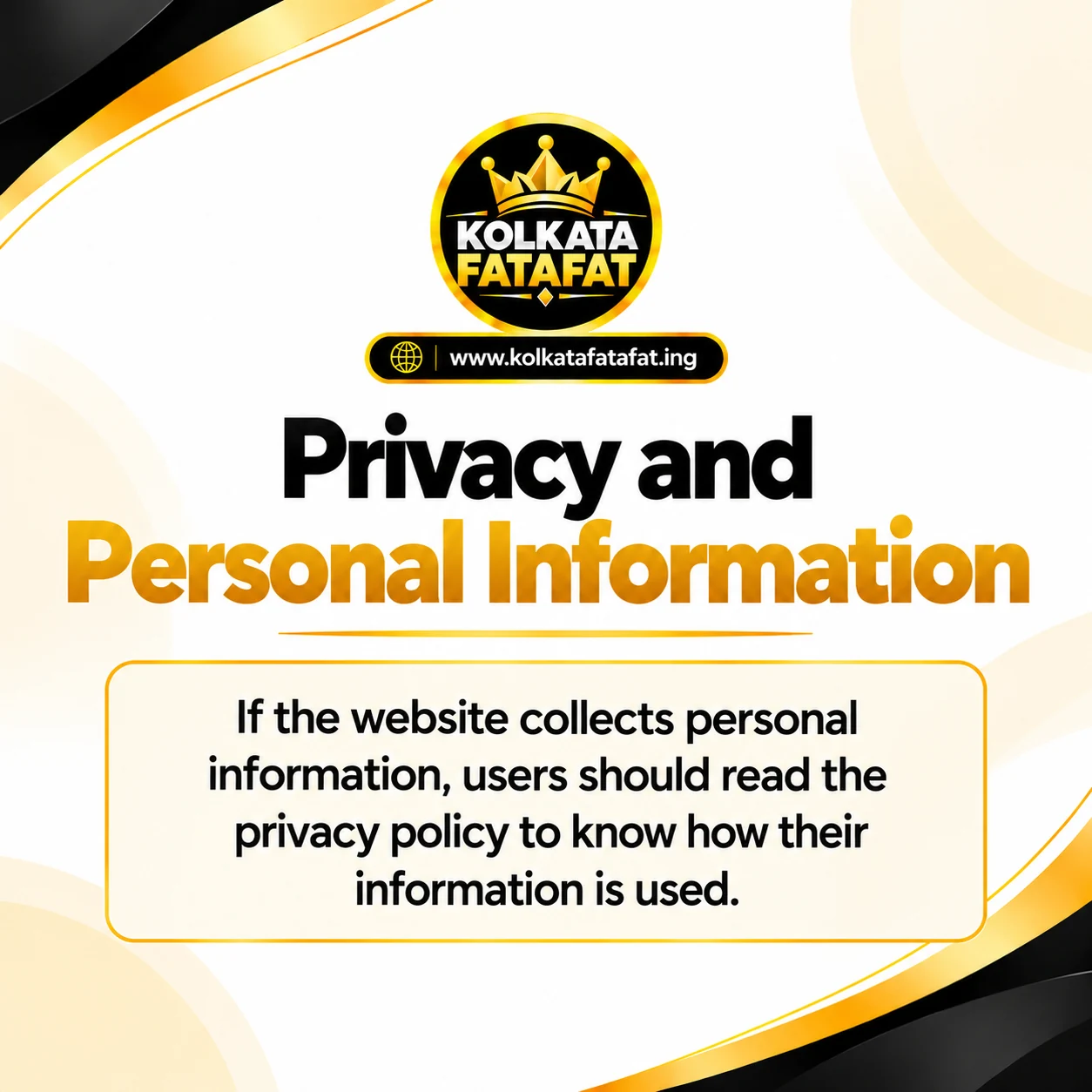 Privacy and personal information protection