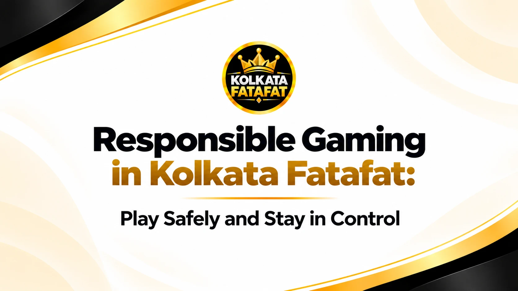 Responsible gaming and staying in control