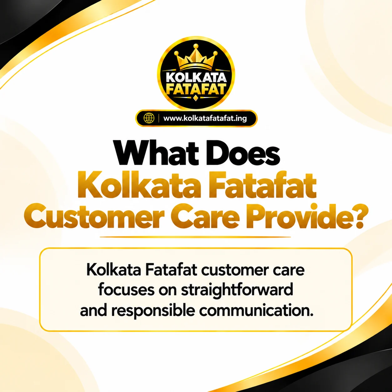 Customer care service information