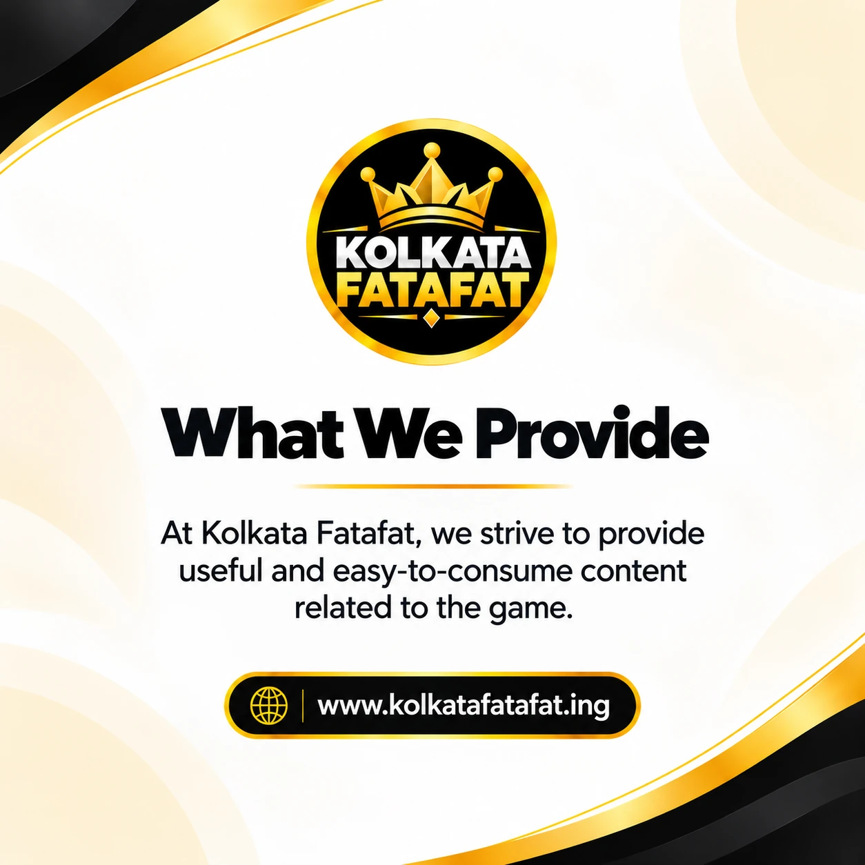 Information and guides provided by Kolkata Fatafat