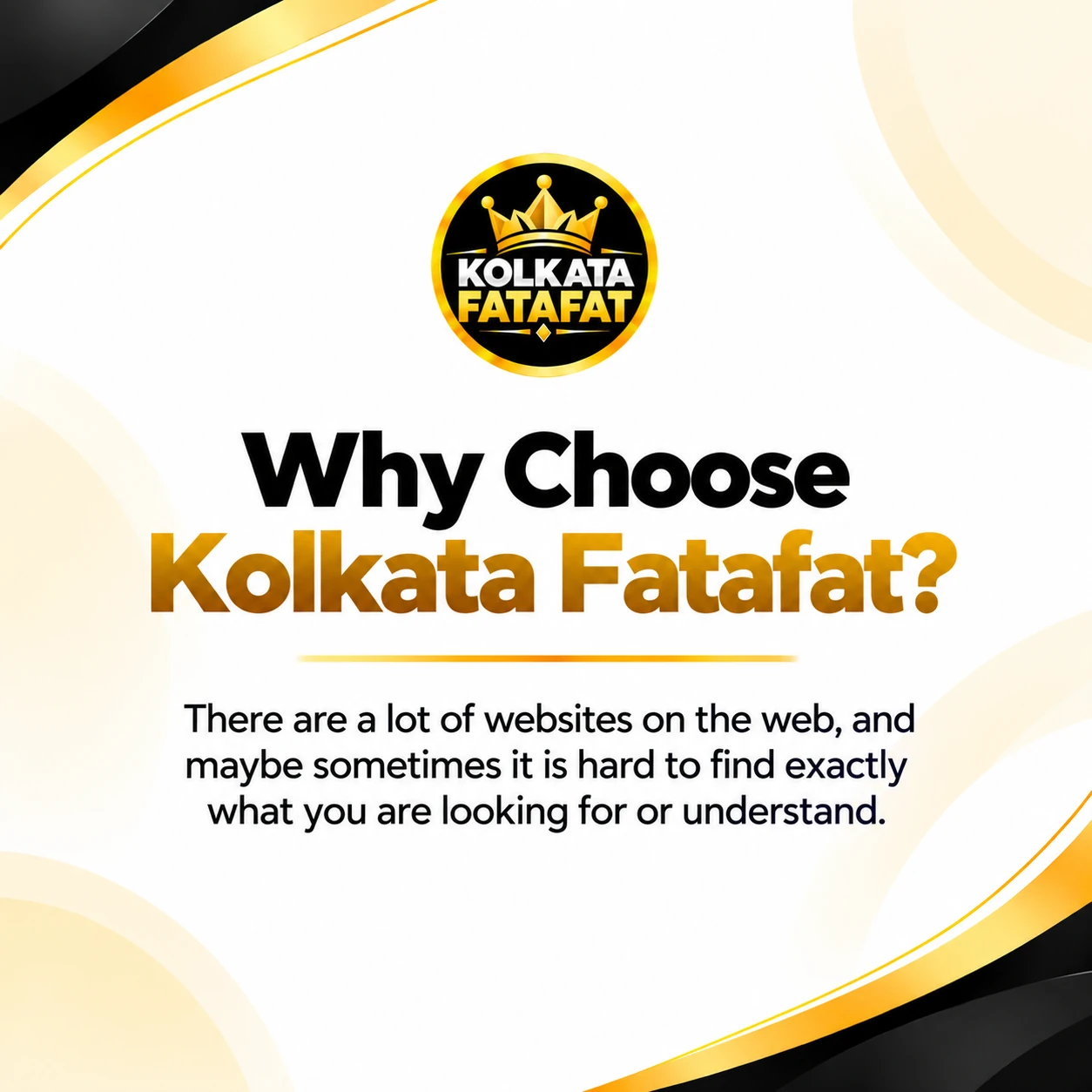 Why choose Kolkata Fatafat for general information